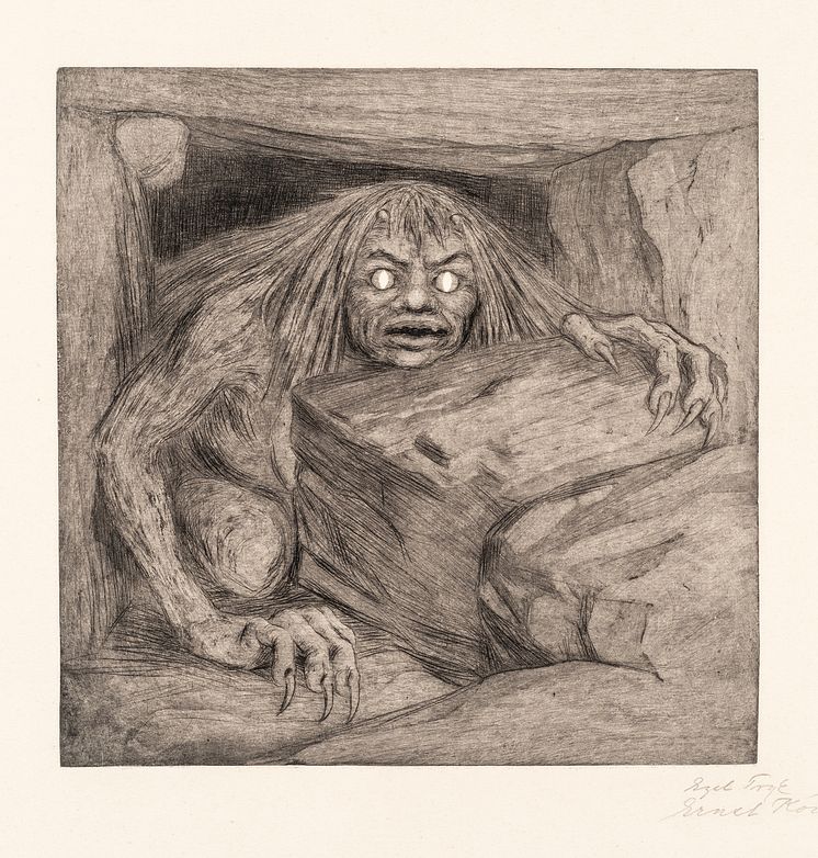 Valdemar Ernst Køie, Thokk, udatert.