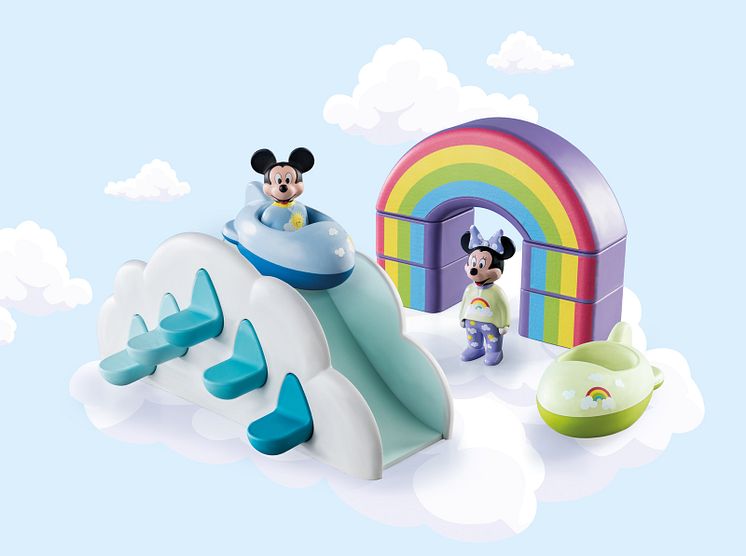 1.2.3 & Disney Mickys & Minnies Wolkenhaus (71319) von PLAYMOBIL
