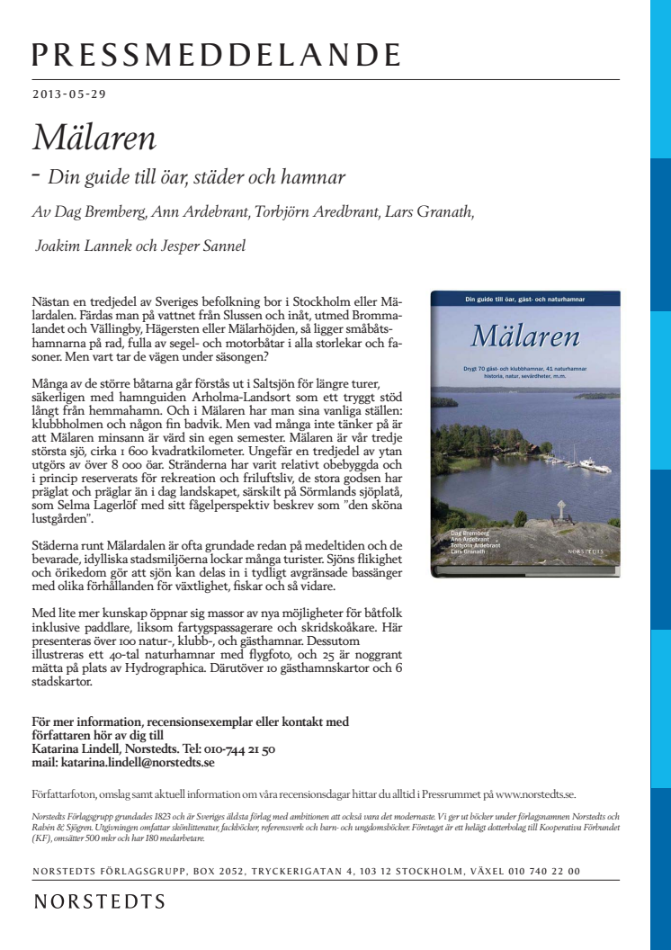Mälaren - Din guide till öar, städer och hamnar 