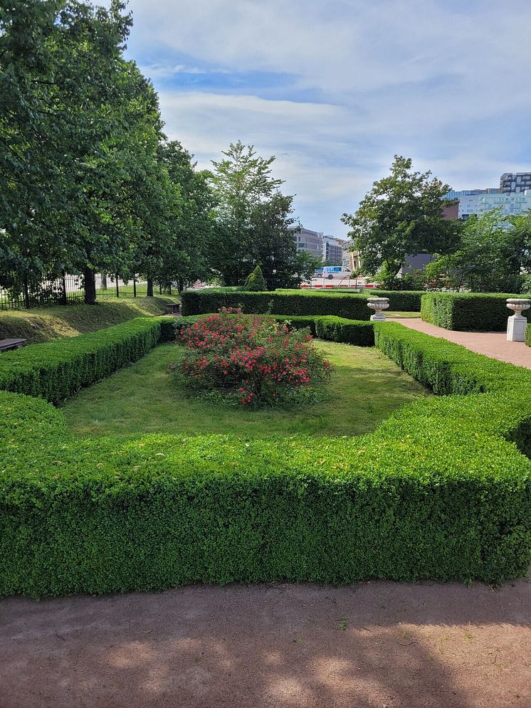 Barokkhagen i Ladegårdshagen