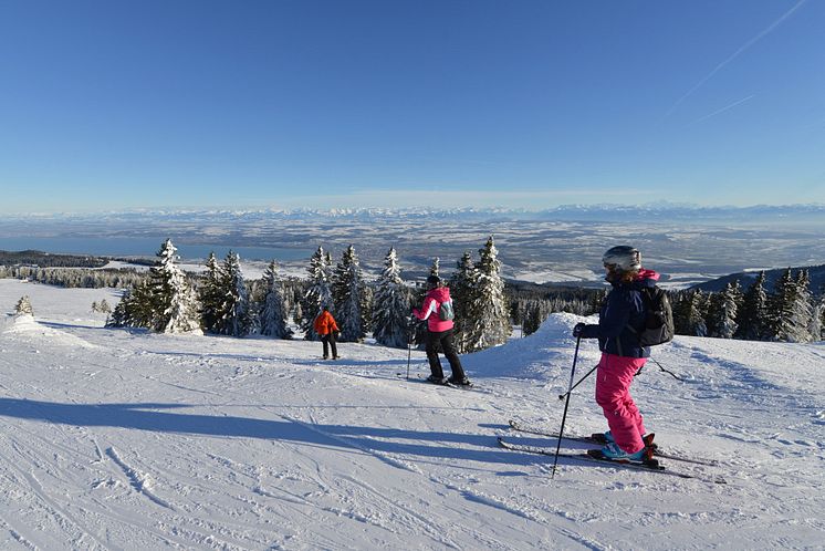 Ste-Croix Les Rasses Skifahren © Claude Jac