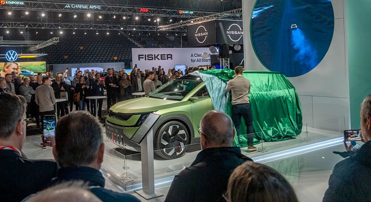 Skoda Vision 7S på eCarExpo Stockholm 2023