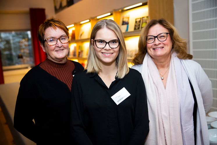 Monica Vestberg, BizMaker, Johanna Johansson, PlantVation och Gun Blom Lundgren, IBM.