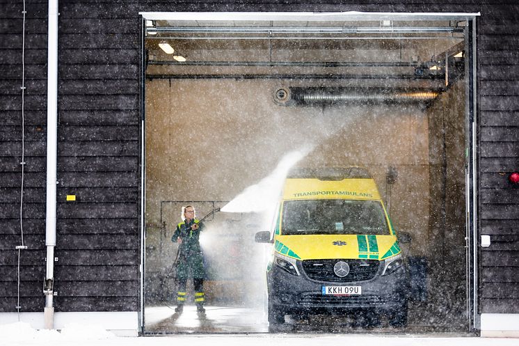 Mercedes-Benz eVito - eldriven ambulans