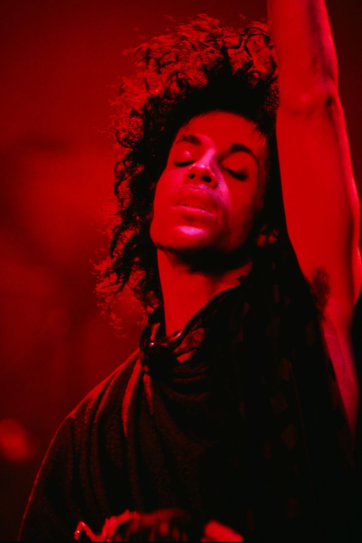 Prince Purple Rain Tour 1985 © The Prince Estate.  Photographer: Nancy Bundt