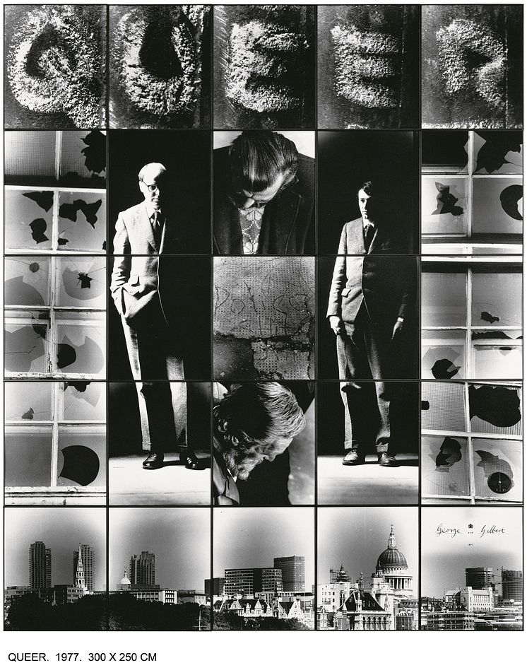 Gilbert & George, QUEER, 1977