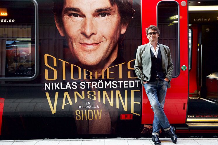 Niklas Strömstedt tar sitt "Storhetsvansinne" till MTR Express