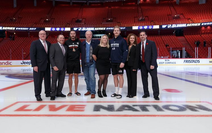 SAP NHL Global Series Sweden 2017