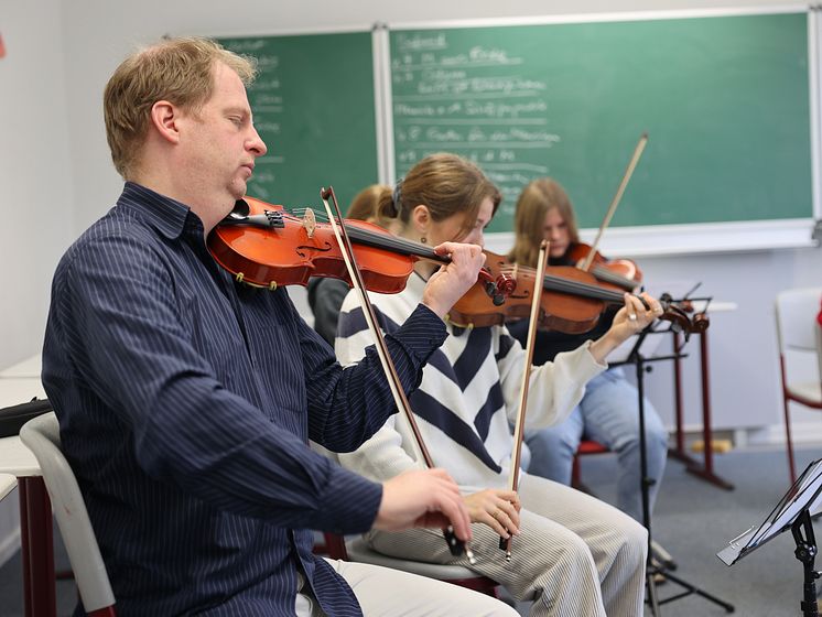 Das Louisenlunder Schulorchester