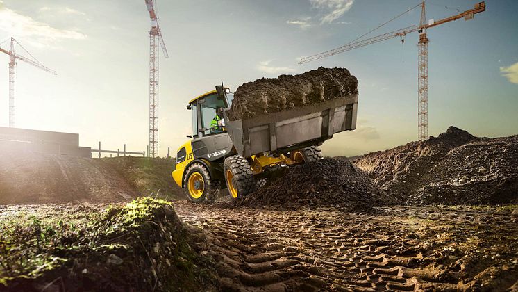 Volvo L25 Electric - eldriven kompakthjullastare