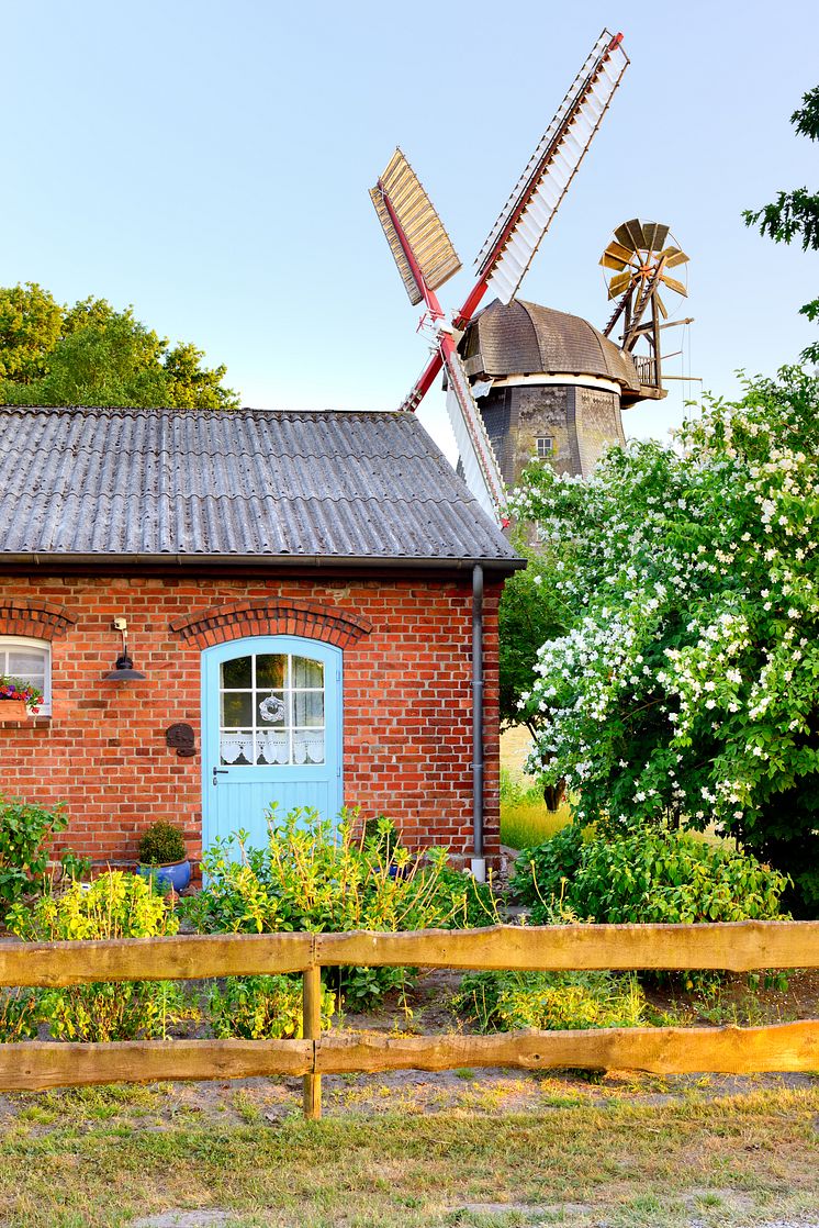 Worpswede: Hus ved den gamle møller (niedersachsen) 