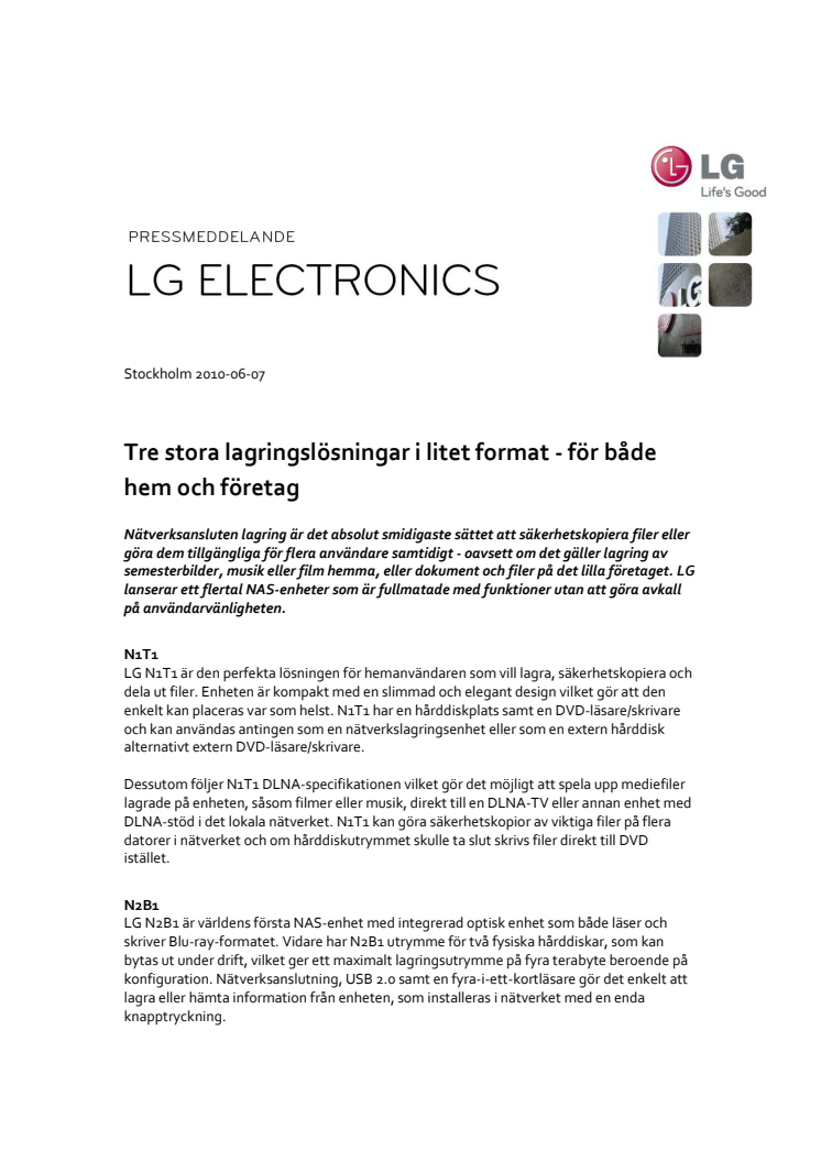 Tre stora lagringslösningar i litet format - för både hem och företag