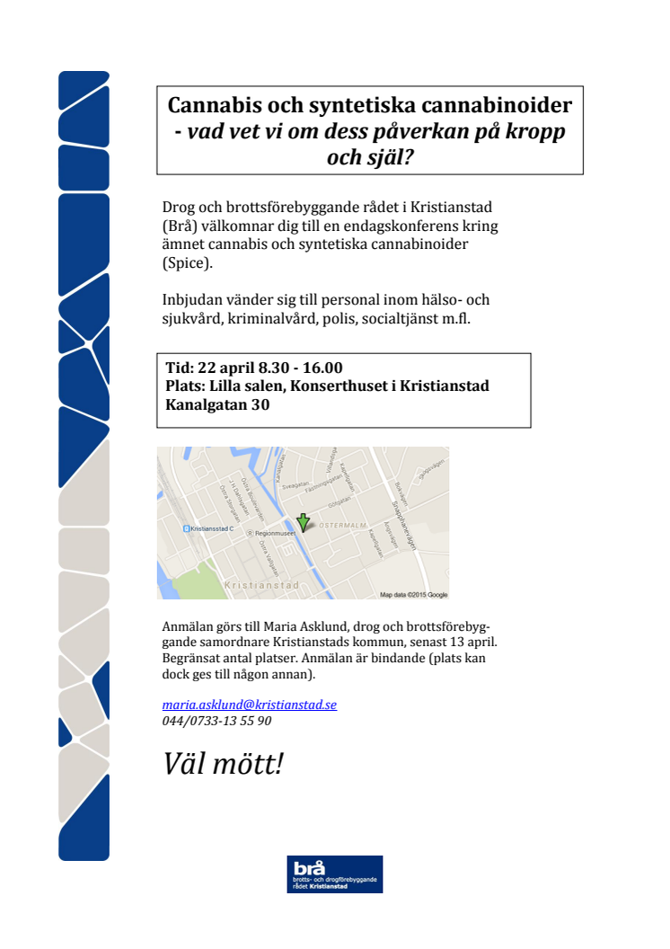 Program Cannabiskonferens 150422