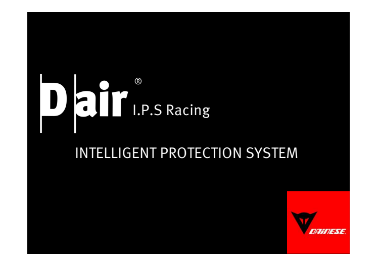Dainese D-Air product presentation