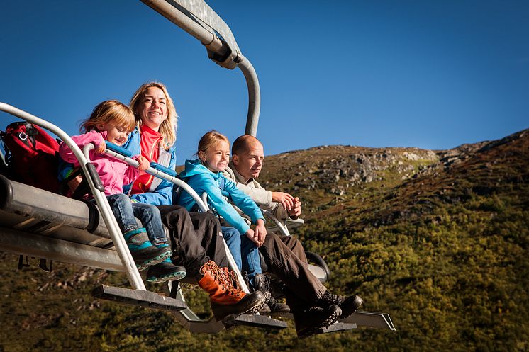 Liftburen vandring i Åre