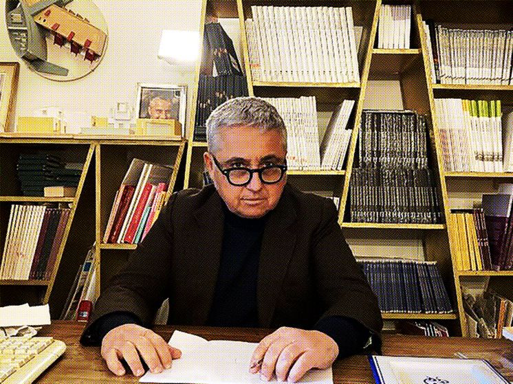ritratto con retinatura