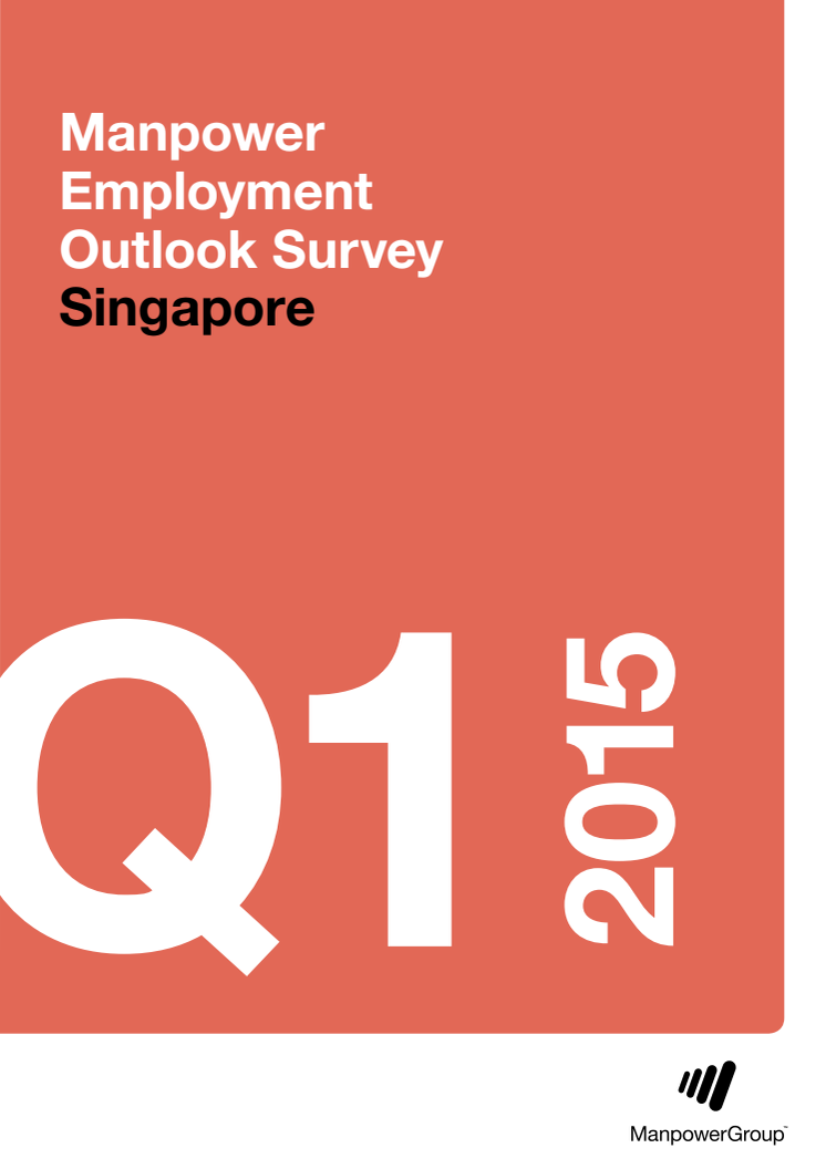 Manpower Employment Outlook Survey Indicates Upbeat Hiring Plans for First Quarter of 2015
