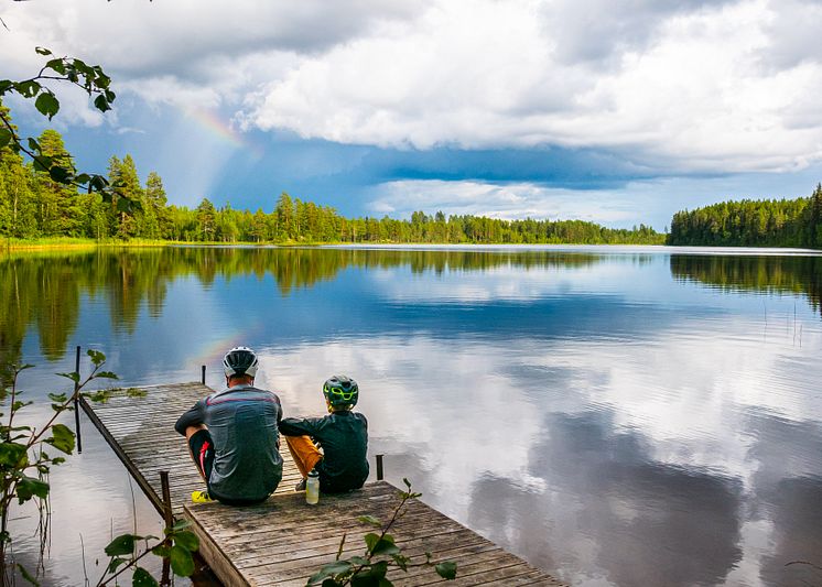 Cykel i Sälen