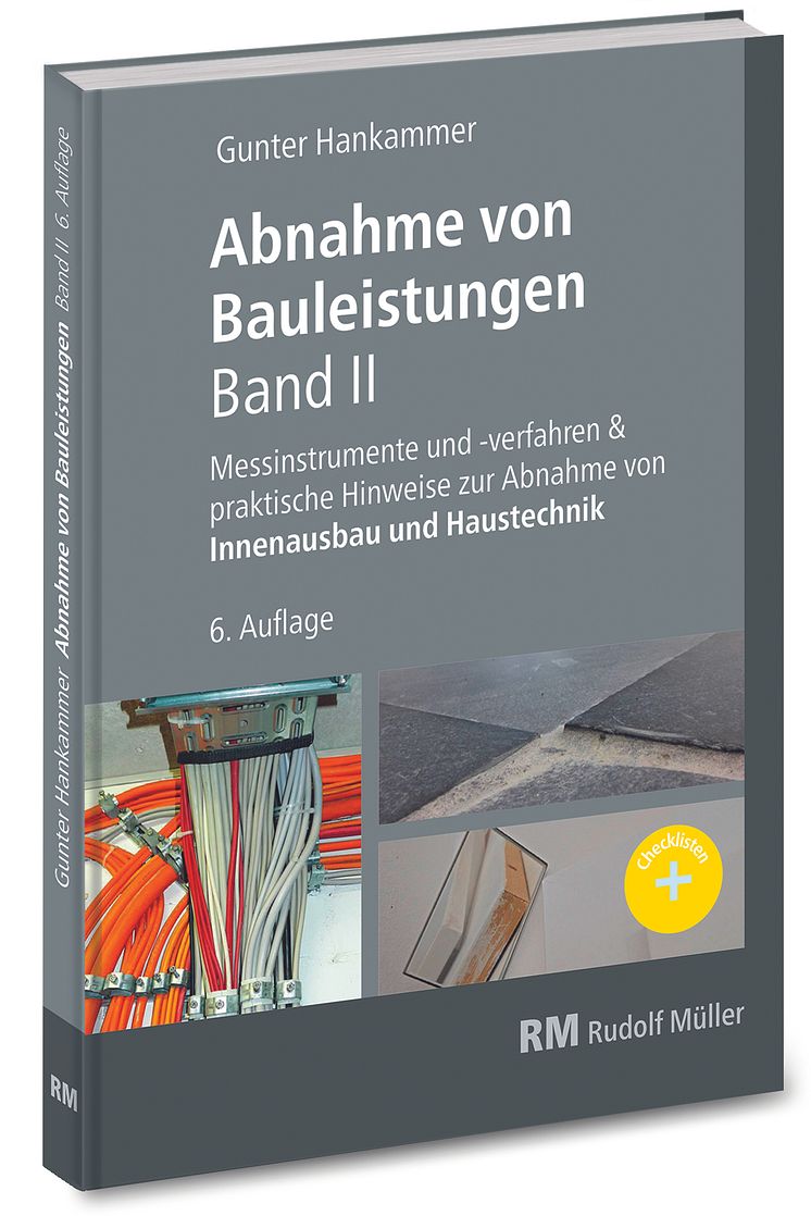 Abnahme von Bauleistungen Band 2 (3D/tif)