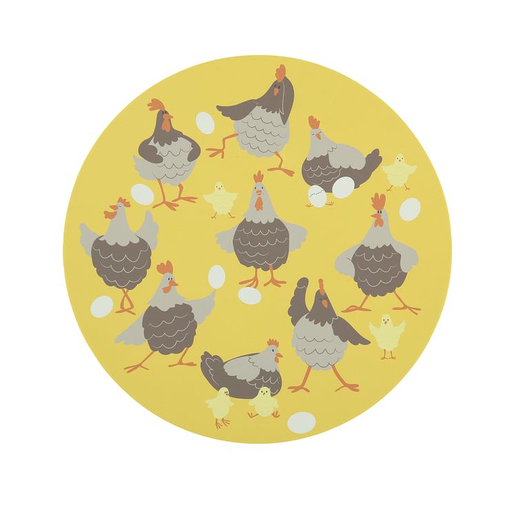 89107-25 Place mat Chicken