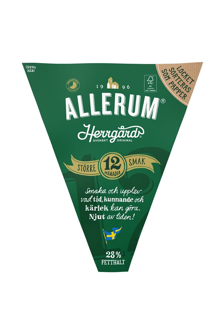 Allerum Herrgård 12 mån 700g, rakt