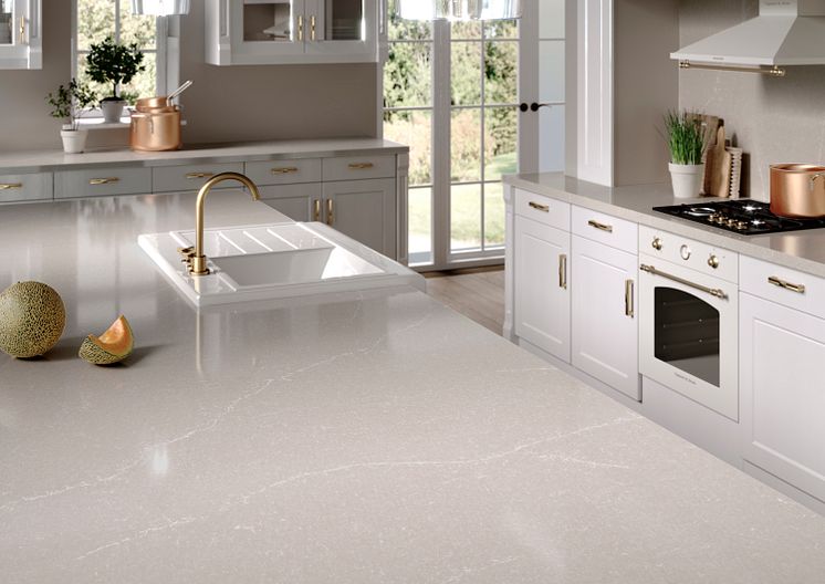 Silestone® Desert Silver_countertops_backsplash_2