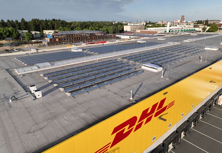 DHL Solar Power Building 