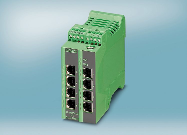 Ny version af Lean Managed switch til Profinet