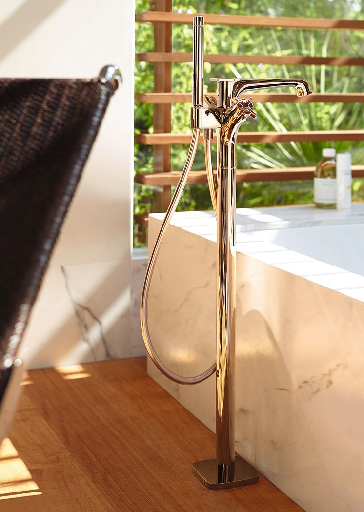 Axor_Citterio_E_Bathtub Mixer_Red Gold