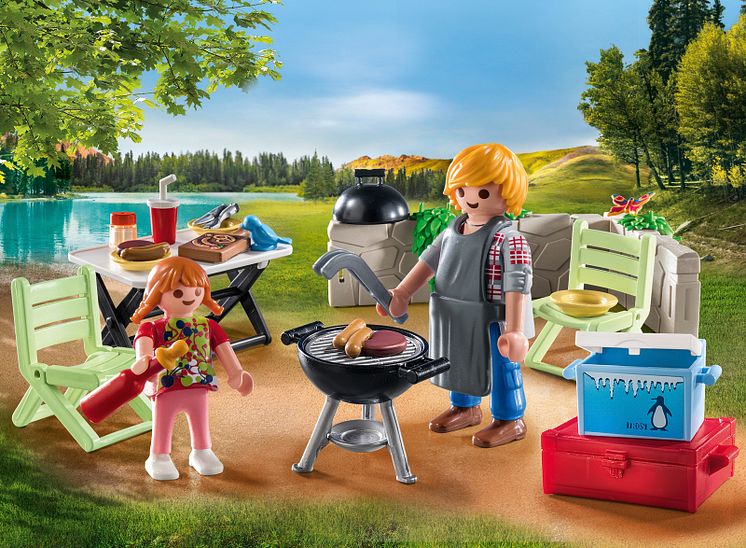 Gemeinsames Grillen (71427) von PLAYMOBIL