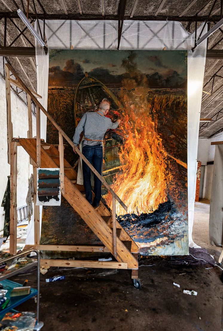 Jacob Rantzau i atelier