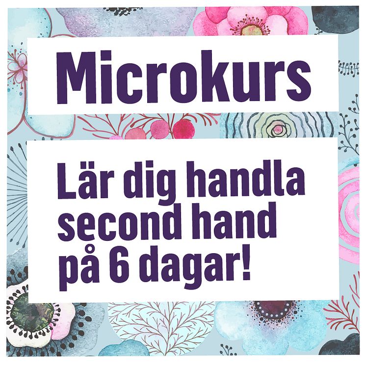 Microkurs second hand