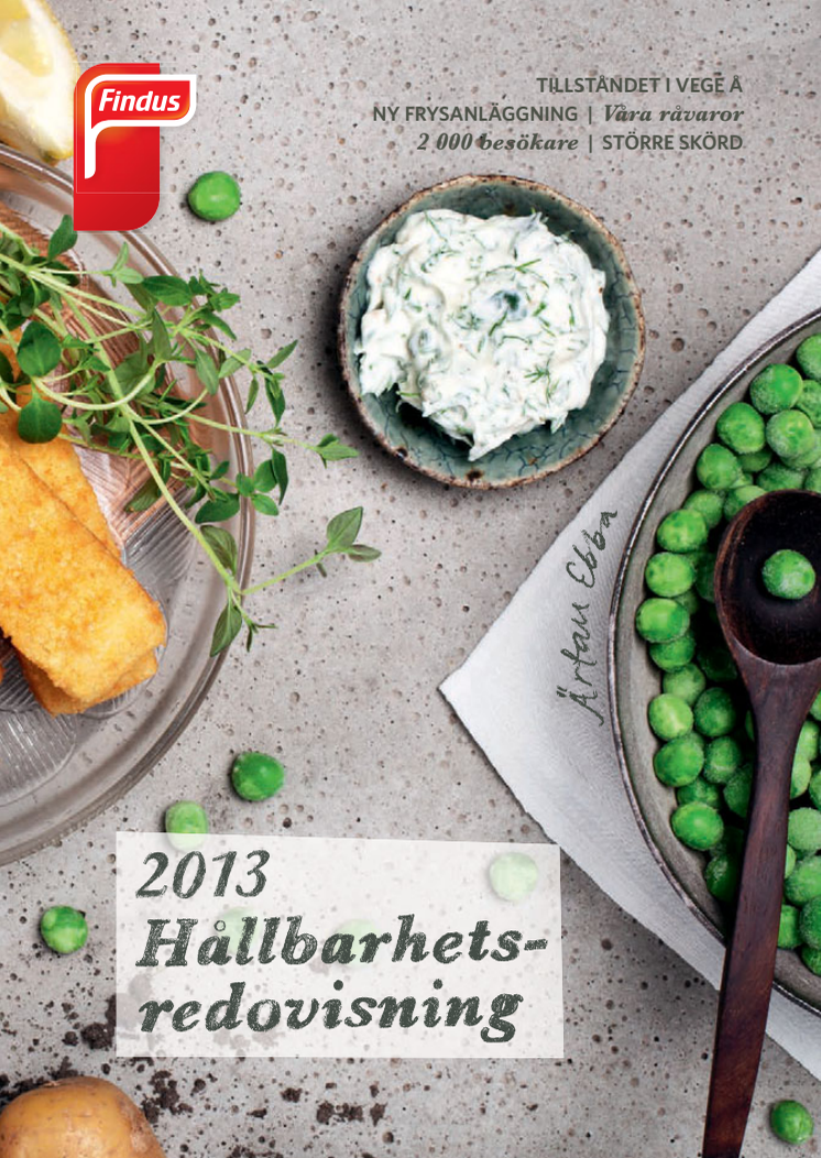 Findus Hållbarhetsredovisning 2013