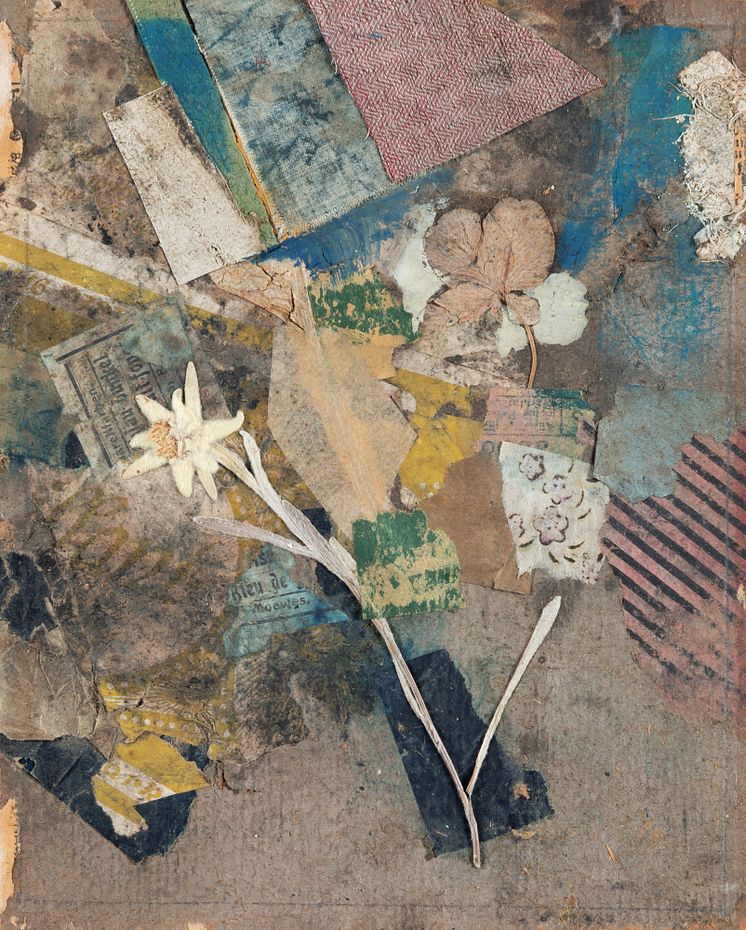 Kurt Schwitters, Merz-tegning 78. Edelweiss, 1919.