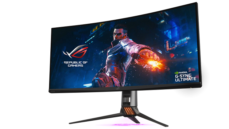 1. ROG Swift PG35VQ Now Available-Ultra-wide 35-inch HDR gaming monitor with overclockable 200Hz refresh rate, 512 zone FALD backlight