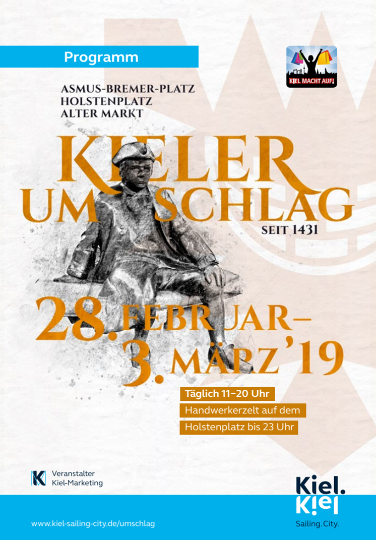 Programmheft Kieler Umschlag