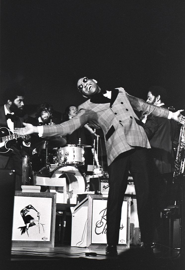 Ray Charles 1973 Folkets hus Stockholm