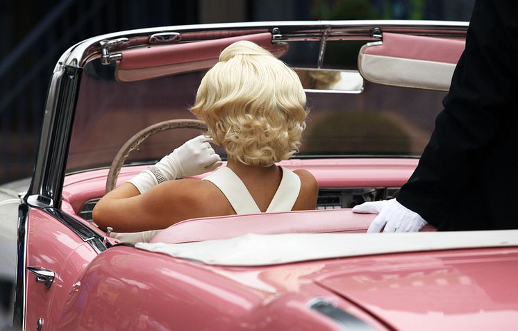 Glinder Marilyn Monroe klänning