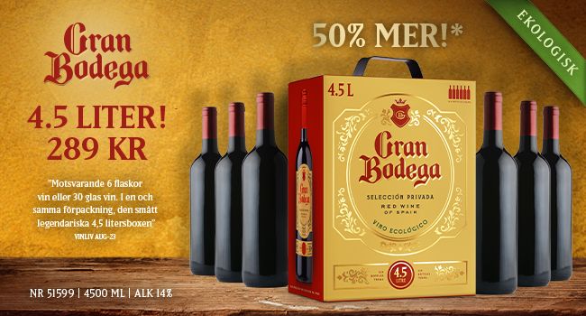 Gran Bodega 4.5L TOPBILD 600x350