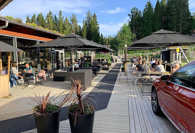 Bergshotellet terrass_