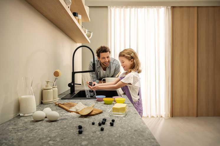 hansgrohe Talis Select M54 PowderSpray køkkenarmatur