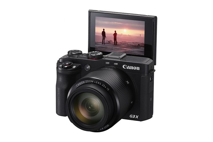 Canon PowerShot G3 X skärm