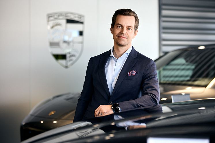 Anders Boqvist tar över som ny märkeschef för Porsche Sverige