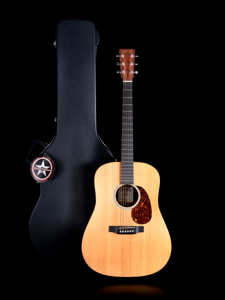 A Martin Custom X Series Acoustic Guitar