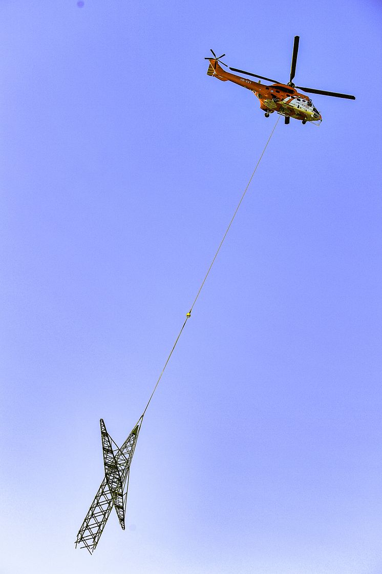 Heliktopereinsatz Masten Kissing 3
