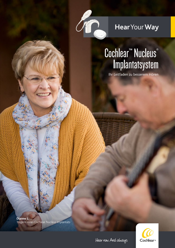 Ihr Leitfaden zu besserem Hören: Cochlear Nucleus Implantatsystem