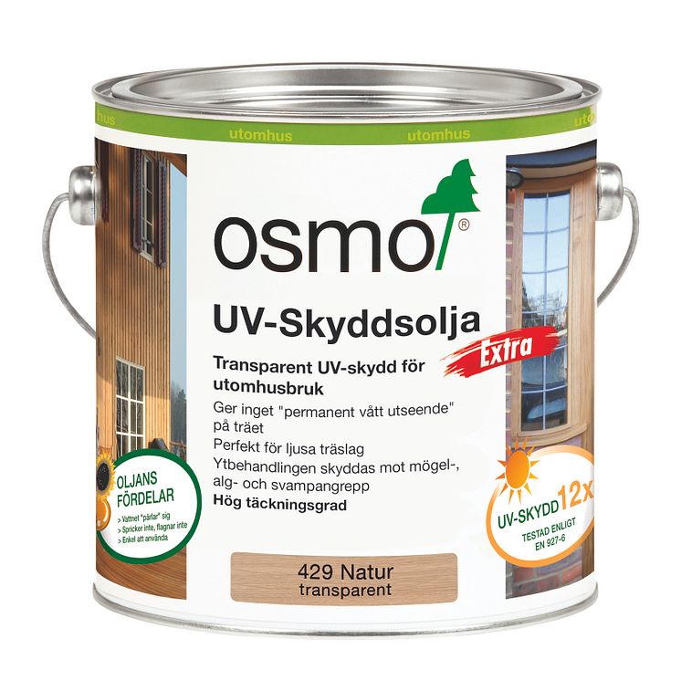 Osmo 429 UV-Skyddsolja Natur 