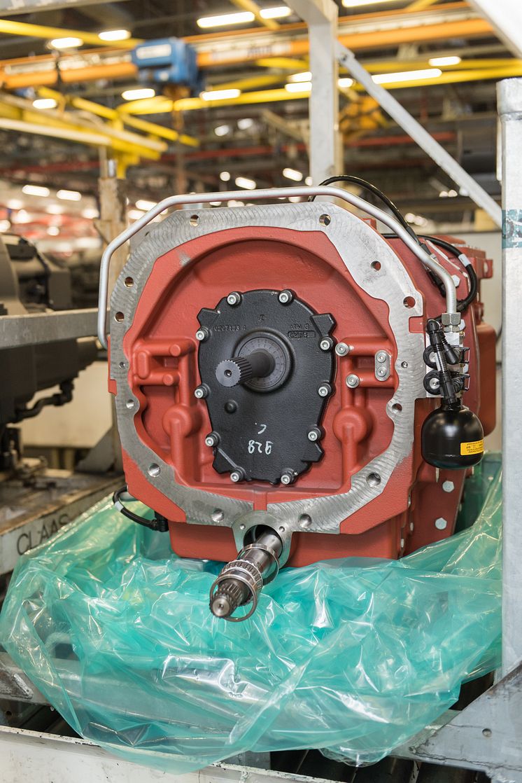 CLAAS traktorfabrik i Le Mans
