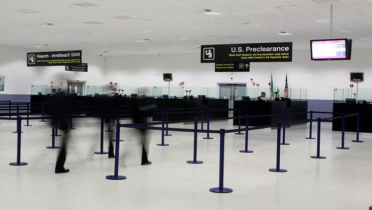 US preclearance facility at Shannon Airport