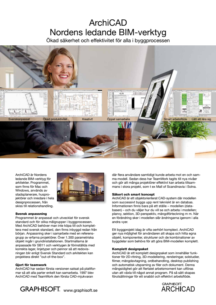 ArchiCAD - Nordens ledande BIM-verktyg